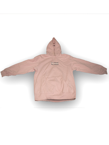 Supreme and Burberry's Collaboration. Box Logo Hooded Sweatshirt 'Light Pink'